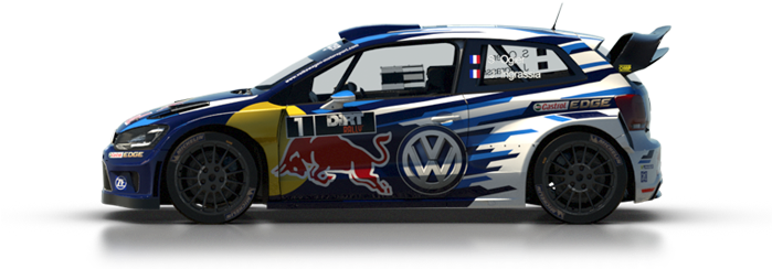 Dirt Rally Volkswagen Polo Rally - Dirt Rally Volkswagen Polo (762x293), Png Download