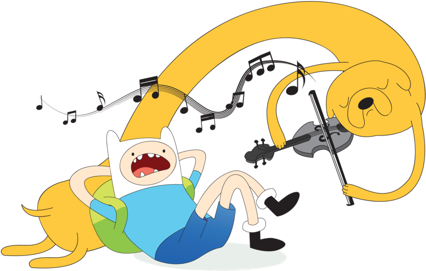 Don't You Like My Music Finn By Rhinestoner On Clipart - Finn Adventure Time Music (900x571), Png Download