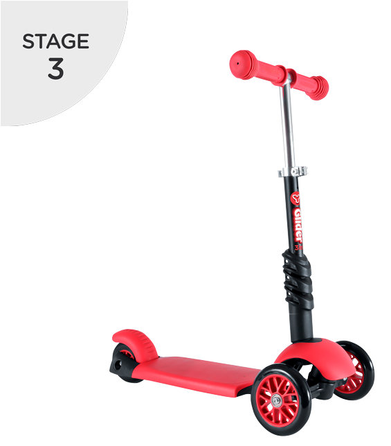 Y Glider 3 In 1 Kids Scooter - Y Fliker Y Glider 3 In 1 Scooter - Pink (700x700), Png Download
