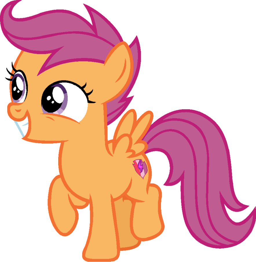 Scootaloo By J-pinkie On Deviantart Image Freeuse Stock - Mlp Scootaloo (884x904), Png Download