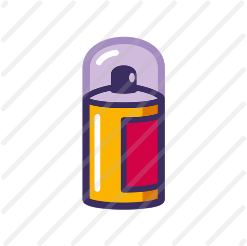 Spray Paint Icon - Aerosol Paint (500x500), Png Download