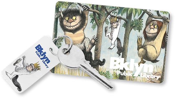 Celebrate - Brooklyn Library Card Design (600x336), Png Download