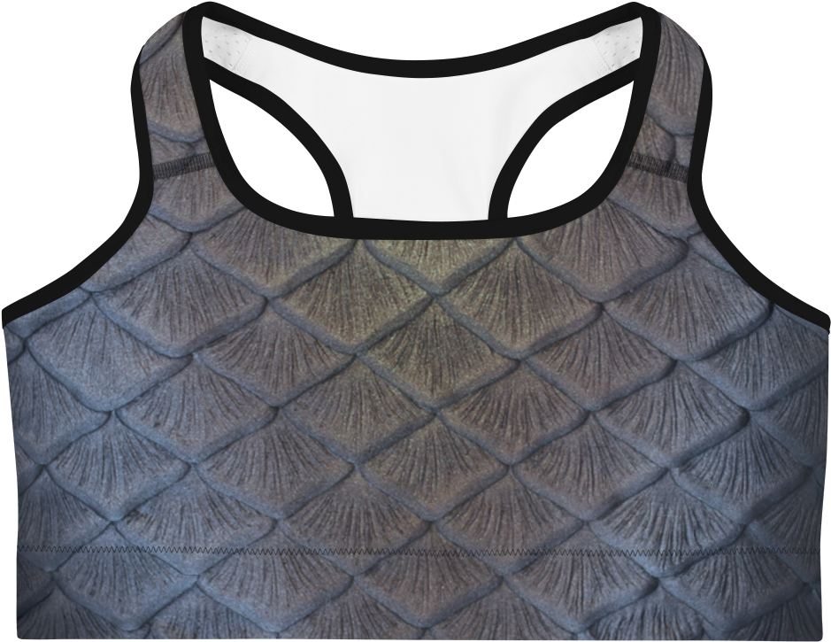 Black Dahlia Sports Bra - Sports Bra (1000x1000), Png Download