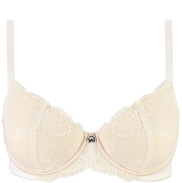 Lace Bra Vanilla Latte Braa03 2020cream/sand - Bra (1000x926), Png Download