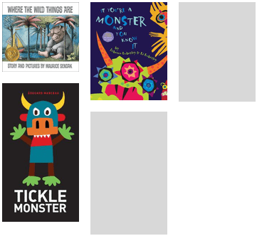 A Monstrous Family Storytime - Tickle Monster (436x377), Png Download