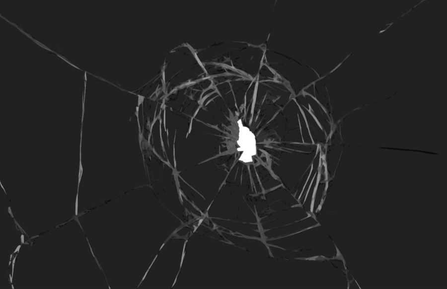 Download Spiderweb Crack Png Clipart Desktop Wallpaper - Transparent Mirror Crack Png (900x582), Png Download