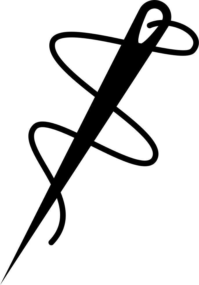 Needle And Thread Png - Thread And Needle Png (686x980), Png Download