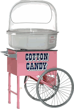 Cotton Candy - Cotton Candy Machine Png (400x400), Png Download