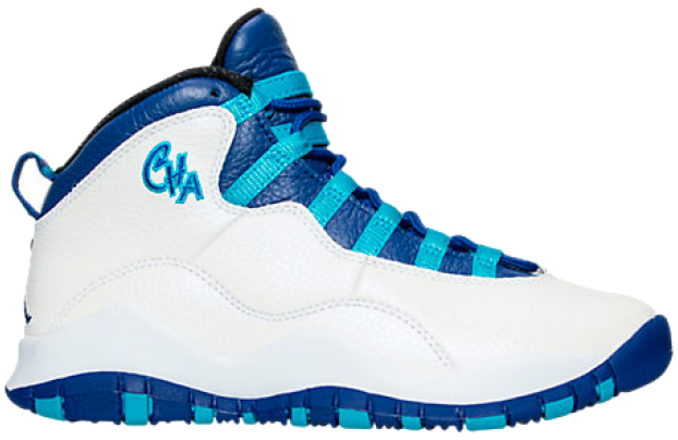 Sports Paradise - Retro 10 White Royal Grey (640x640), Png Download