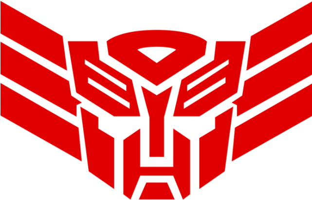 Transformers Logo Clipart Autobot - Cara De Optimus Prime (640x480), Png Download