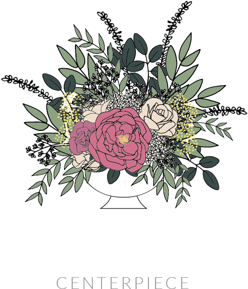 Wedding Menu Pics Words-03 - Bouquet (813x905), Png Download