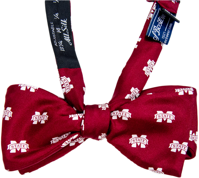 Rivety Of Boston Banner M All Over Silk Bow Tie - Motif (800x800), Png Download