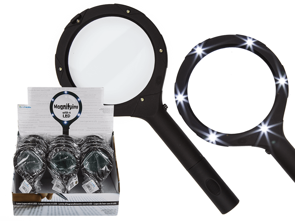 You Are Here - Magnifying Glass (945x709), Png Download