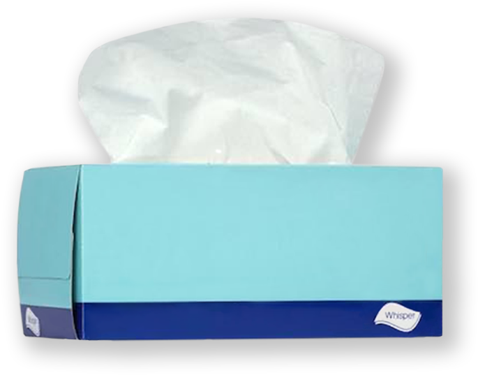Facial Tissues - Bag (800x800), Png Download