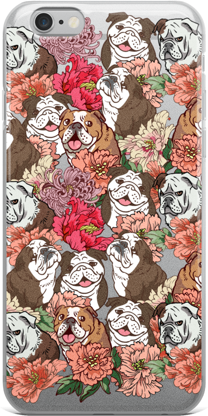 Because English Bulldog Iphone Case - Mobile Phone Case (1000x1000), Png Download