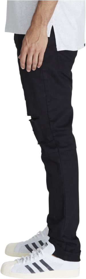 Zanerobe Md - Ridgemonkey Jogging Pants Black (699x1024), Png Download