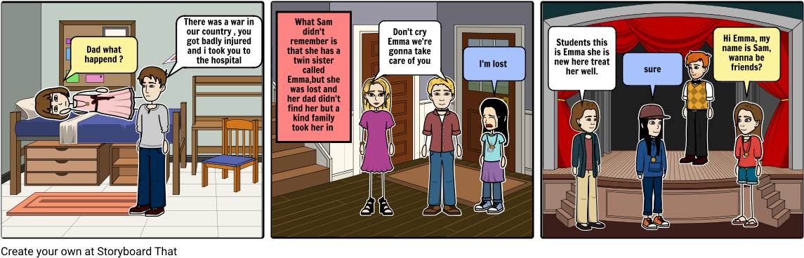 Twin Sister Png - Cartoon (1164x385), Png Download