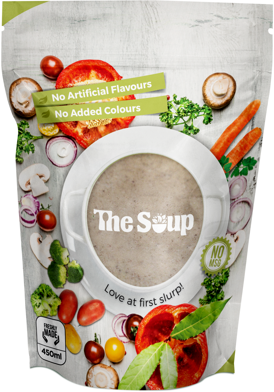 Leek O' Mushrooms - Strawberry (1486x1767), Png Download