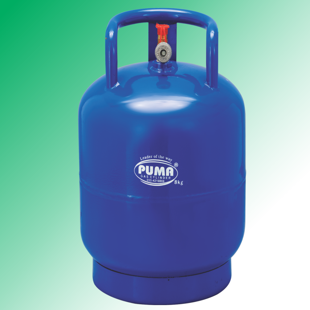 Puma Gas Cylinder 8kg - 8 Kg Gas Cylinder (1006x1006), Png Download
