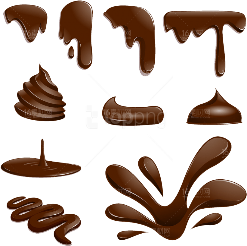 Free Png Chocolate Png Images Transparent - Chocolate Ice Cream Drip (850x836), Png Download