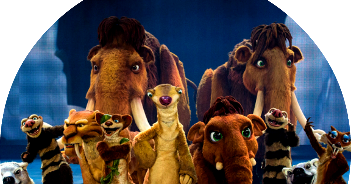 Six Little Hearts - Ice Age Movie Real Life (1200x630), Png Download