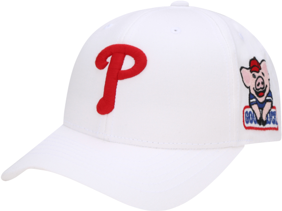 Philadelphia Phillies Happy New Year Lucky Pig Adjustable - Baseball Cap (750x750), Png Download