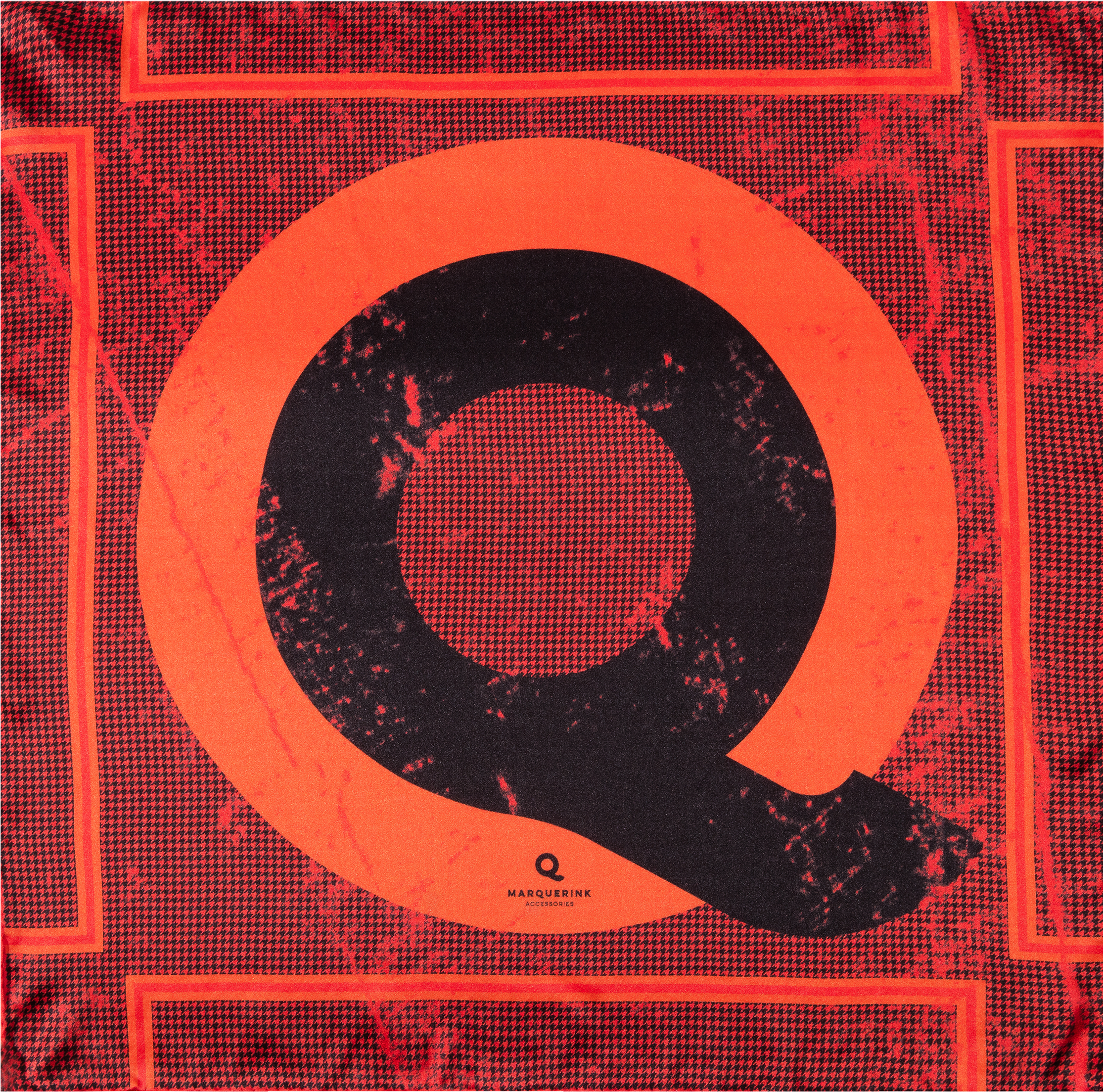 Scarf Design Target Color Dark Flame In 50 X 50 Cm - Circle (2400x3140), Png Download