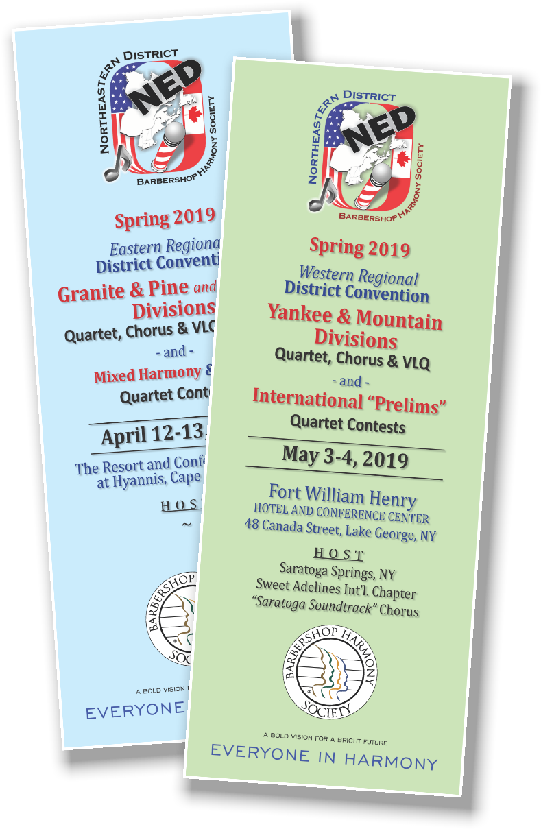 2019 West&east Coversonly Ss - Barbershop Harmony Society (797x1217), Png Download