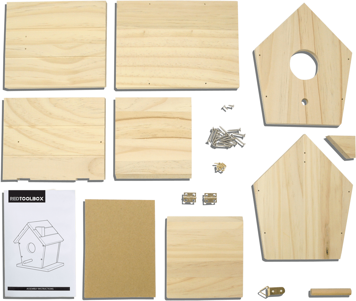 Birdhouse - Plywood (1211x1211), Png Download