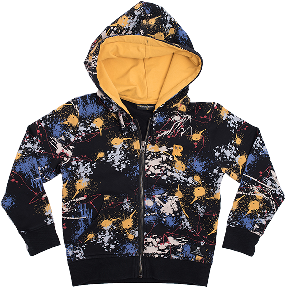 Ryk Paint-splatter Hoodie V=1550787382 - Balenciaga Hoodie (700x700), Png Download