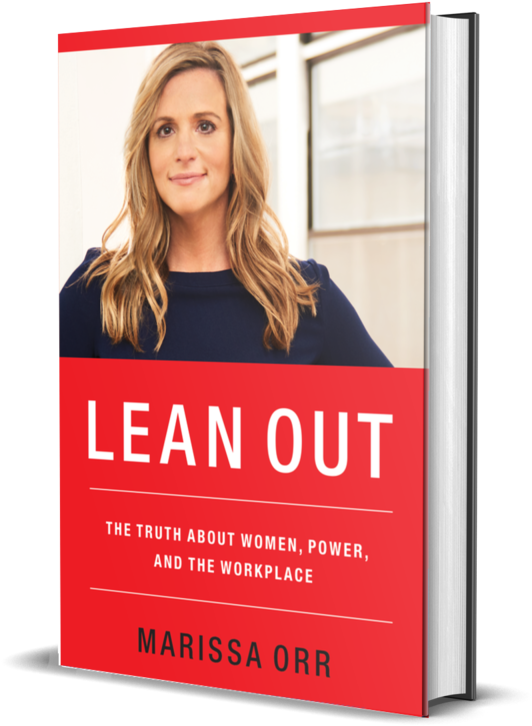 Lean Out 3dbook - Marissa Orr (1000x922), Png Download