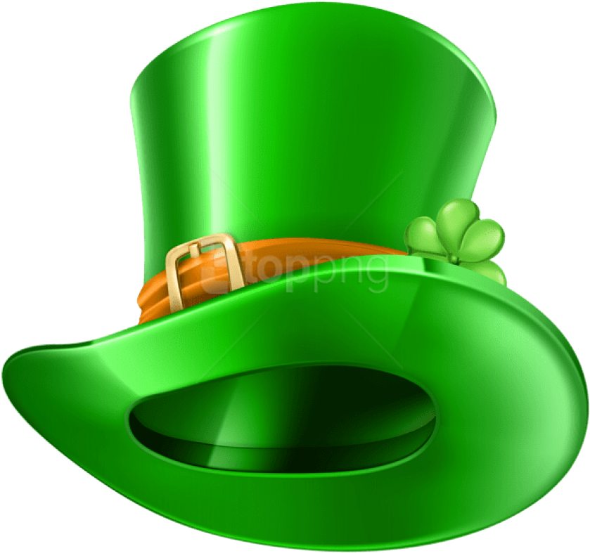 Free Png Download St Patrick's Hat Png Images Background - St Patricks Hat Transparent Png (850x799), Png Download