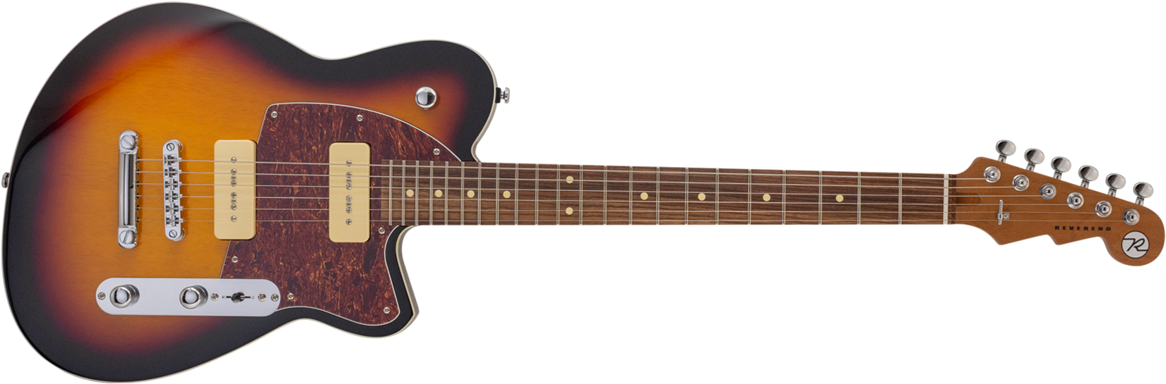 3-tone Burst - Fender Stratocaster American Hss (1880x550), Png Download