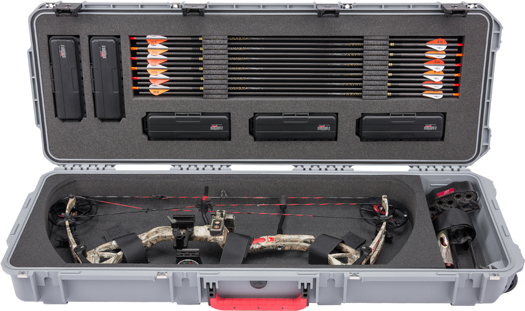 Archery - Pro Series 4214 5 Single Bow Case (1200x611), Png Download