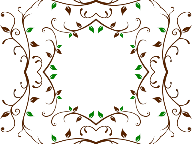 Vine Clipart Frame (640x480), Png Download
