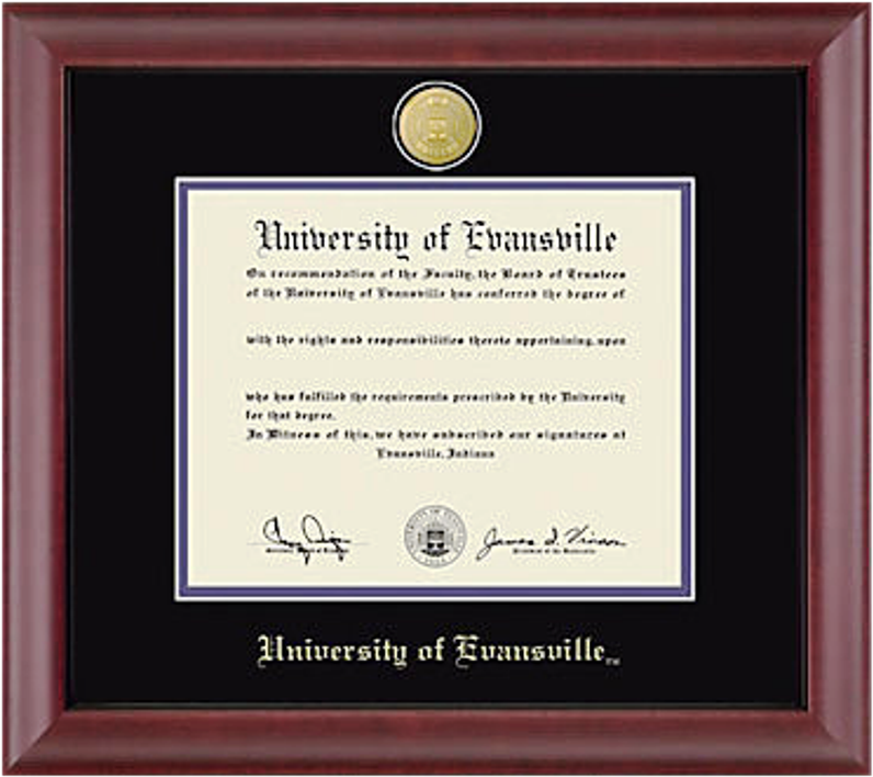 Cambridge Medallion Diploma Frame - Iowa State Diploma Frame (906x1000), Png Download