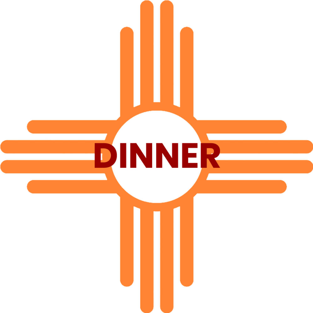Dinner - Red New Mexico Zia (1000x1000), Png Download