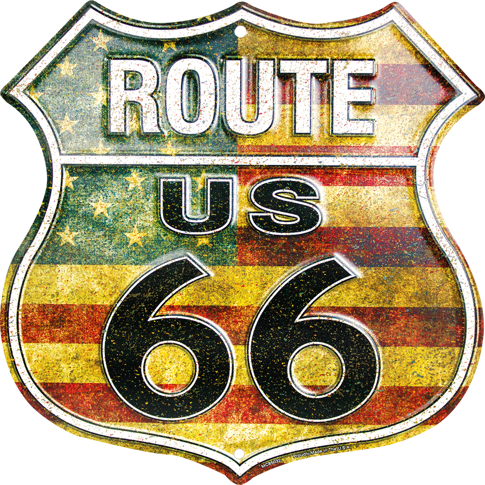 Route 66 Calcas (1000x1000), Png Download