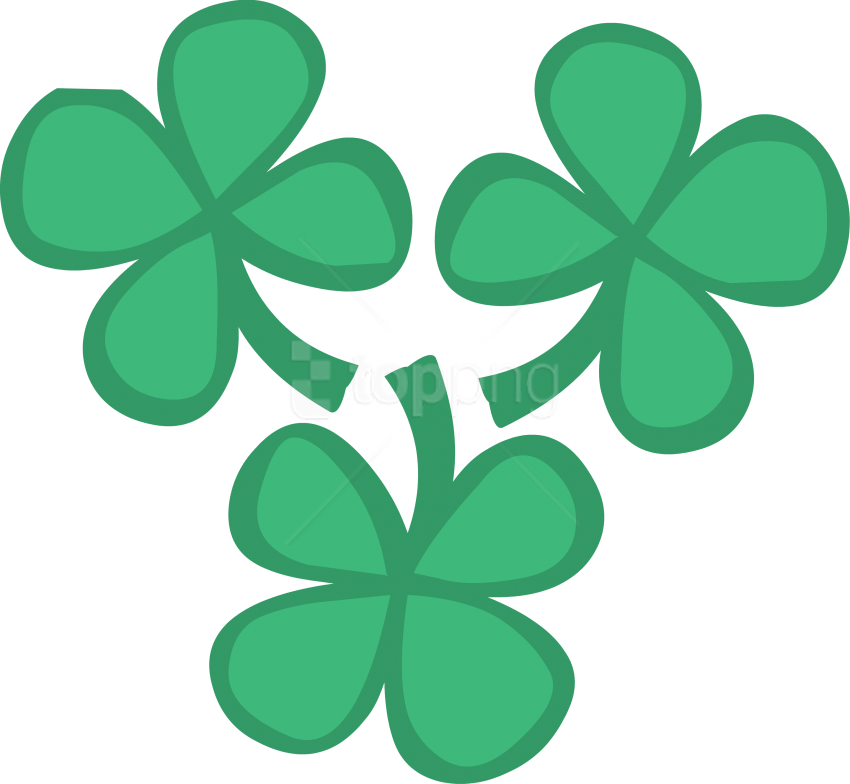 Free Png Images - Clovers Png (850x784), Png Download