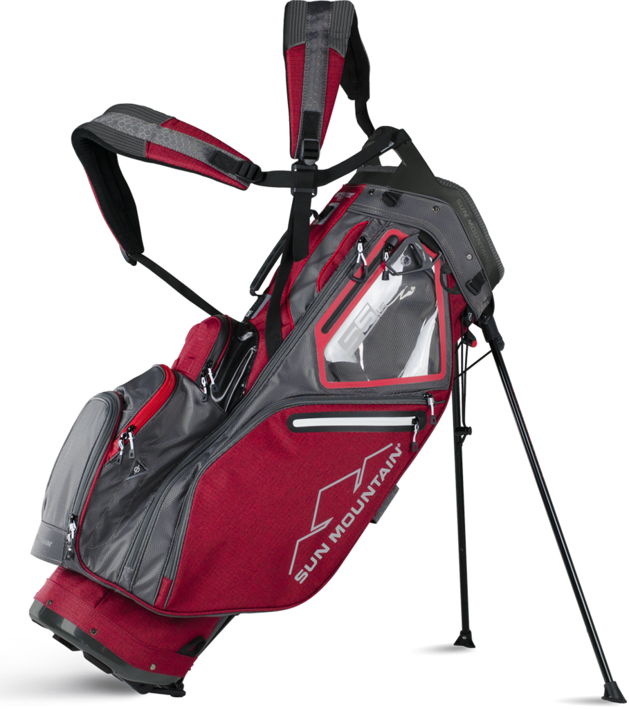 Sun Mountain 2019 - Sun Mountain 5.5 Ls Stand Bag 2018 (909x1024), Png Download