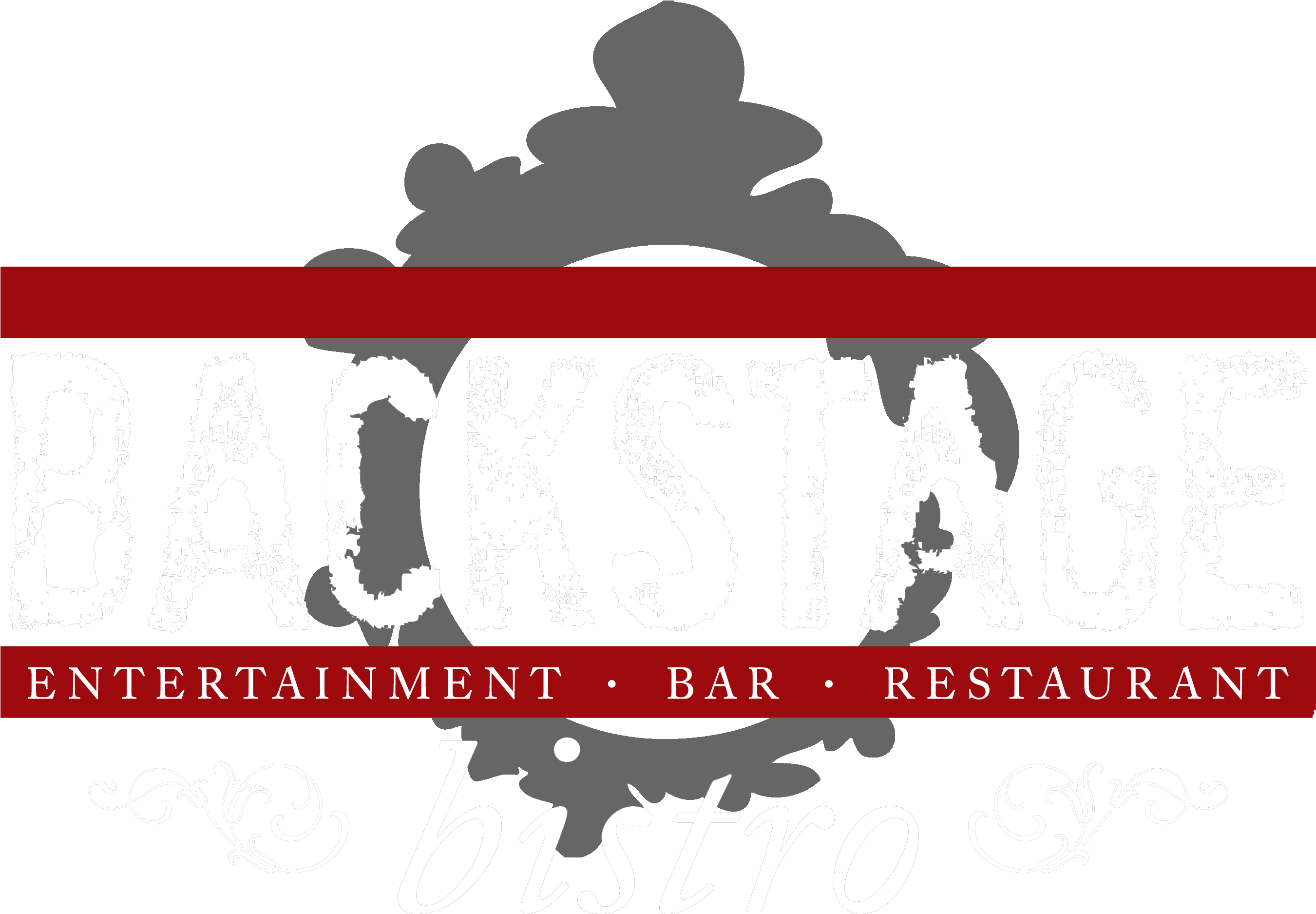 Backstage Bistro Logo On Black Hires Version [300dpi - Longboarding (3000x2250), Png Download