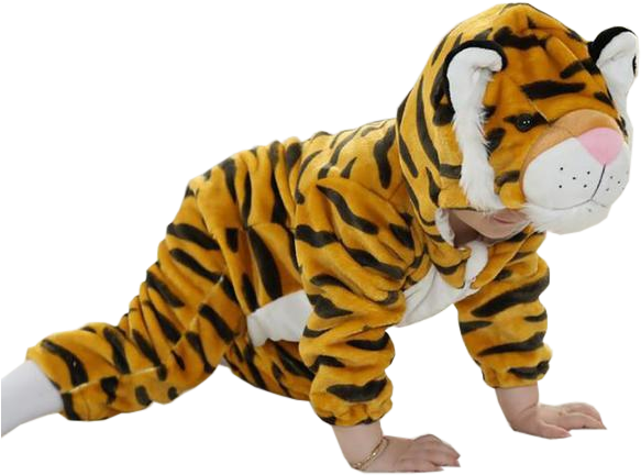 baby tiger pajamas