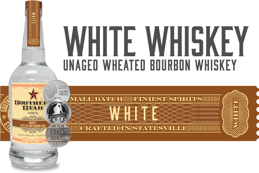 Southern Star White Whiskey - Whiskey Unaged (1000x700), Png Download