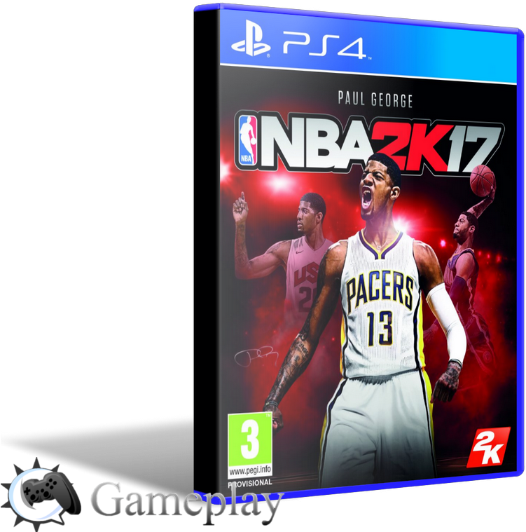 Playstation - Nba 2k17 Ps4 Cover (1023x768), Png Download