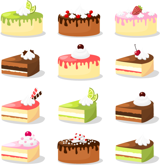 Ice Cream Cupcake Birthday Cake Chocolate Cake - Fruit Cake Clip Art (1224x792), Png Download