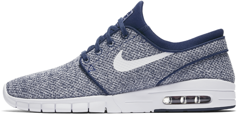 Nike Sb Stefan Janoski Max Men's Skateboarding Shoe - Nike Sb Stefan Janoski Max Blue (1000x1000), Png Download