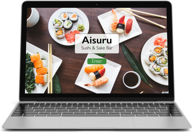 Aisuru Home - Sushi (1000x600), Png Download