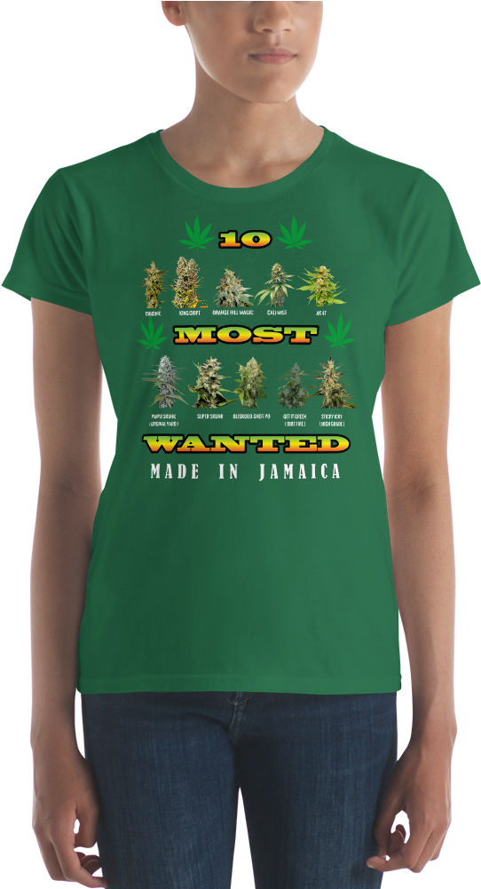 Jamaica Most Wanted High Grade T Shirt - Shirt (1000x1000), Png Download