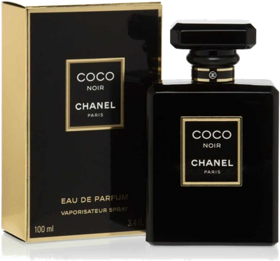 בושם שאנל קוקו נואר לאישה - Perfume Feminino Amadeirado Importado (600x594), Png Download