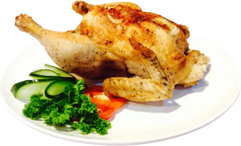 Free Png Roasted Chicken Png Png Image With Transparent - Turkey Meat (850x544), Png Download